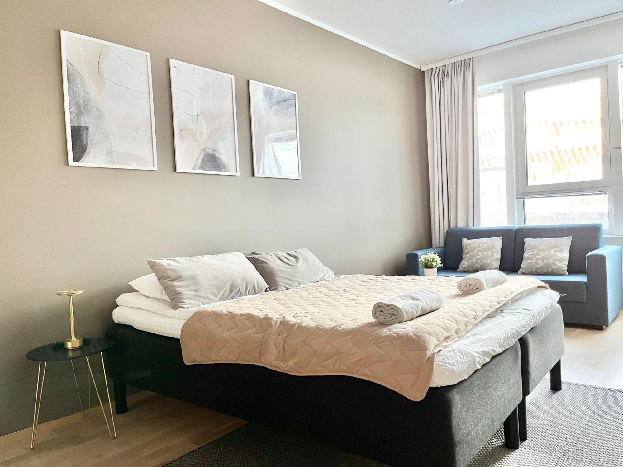 City Home Finland Arena Studio - Perfect Location In Downtown Of Tampere And Great Amenities المظهر الخارجي الصورة