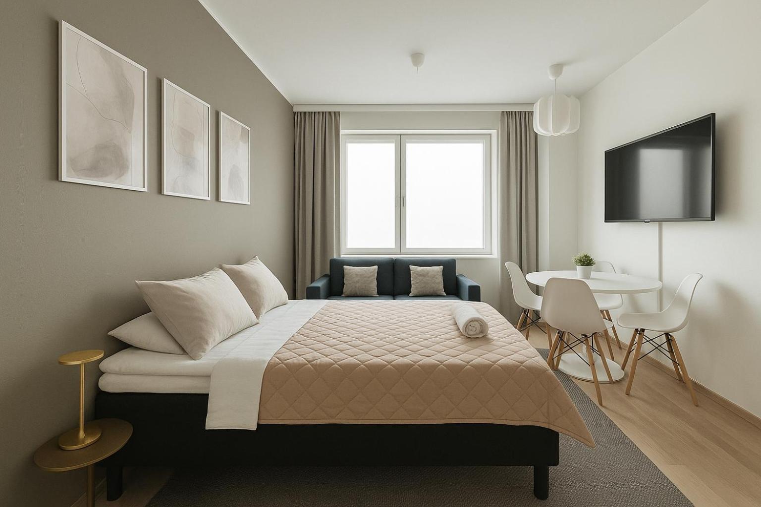 City Home Finland Arena Studio - Perfect Location In Downtown Of Tampere And Great Amenities المظهر الخارجي الصورة