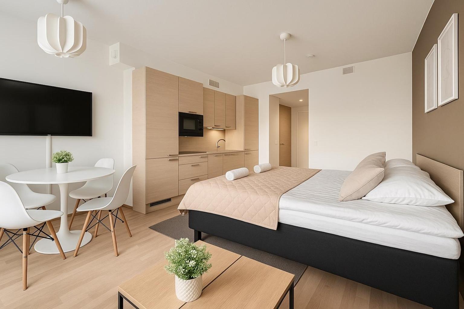 City Home Finland Arena Studio - Perfect Location In Downtown Of Tampere And Great Amenities المظهر الخارجي الصورة