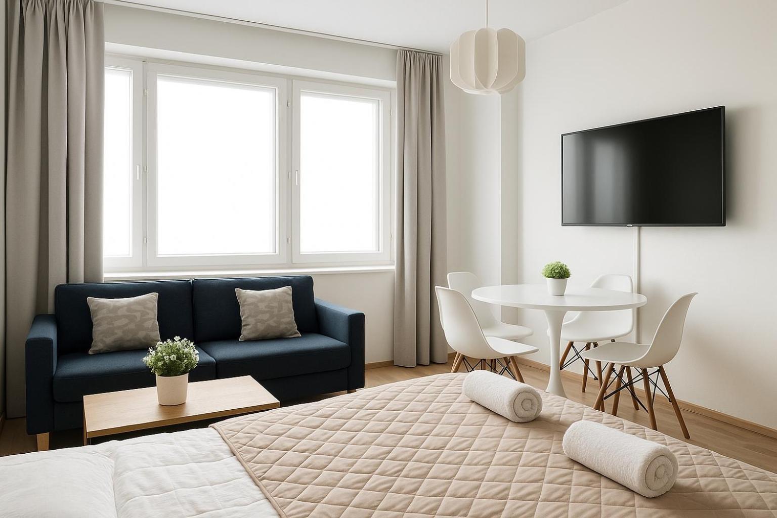 City Home Finland Arena Studio - Perfect Location In Downtown Of Tampere And Great Amenities المظهر الخارجي الصورة